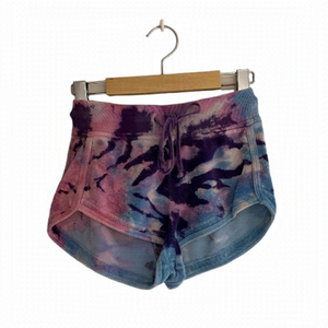 HARD TAIL terry tie dye lounge shorts - size xs